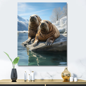 Walrus Majestic Guardians - Walrus Wall Art Prints